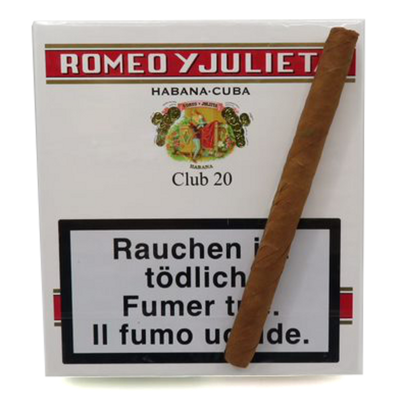 Romeo y Julieta Club Cigarillos - Pack of 20