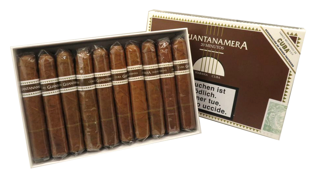 Guantanamera Minutos Cello Cigarillos - Box of 20
