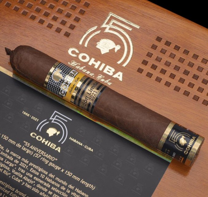 Cohiba 55 Aniversario Lim. Ed. 2021 – Box of 10
