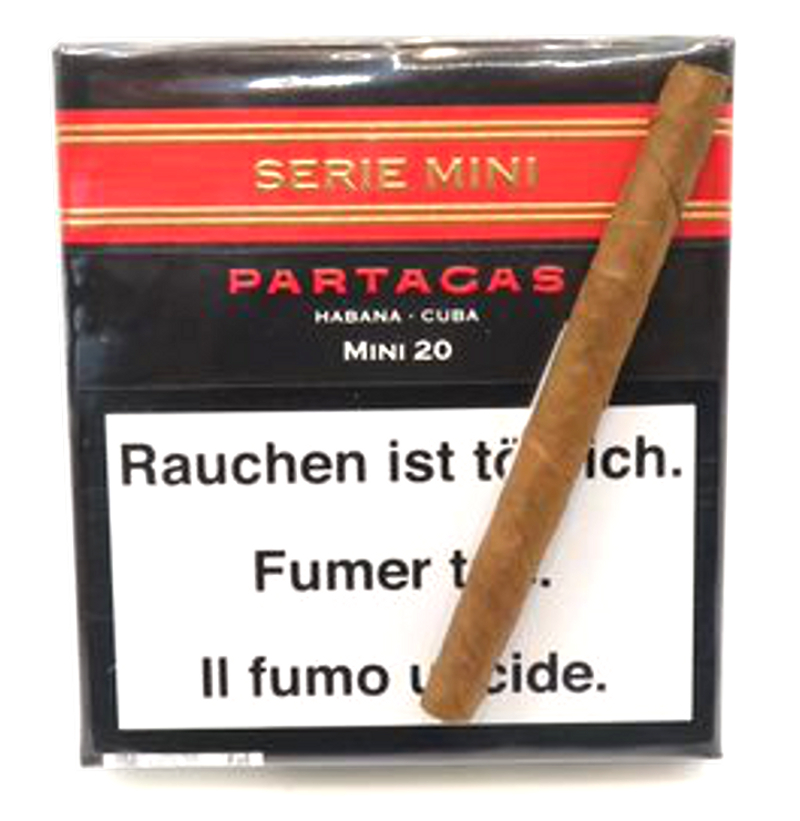 Partagas Serie Mini Cigarillos - Pack of 20