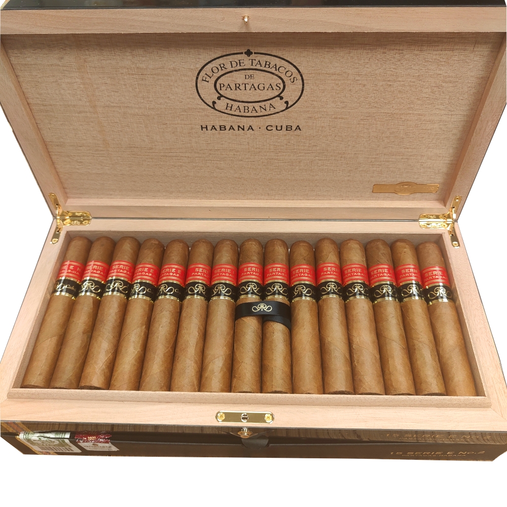 Partagas Serie E No. 2 Gran Reserva Cosecha 2015 - Box of 15