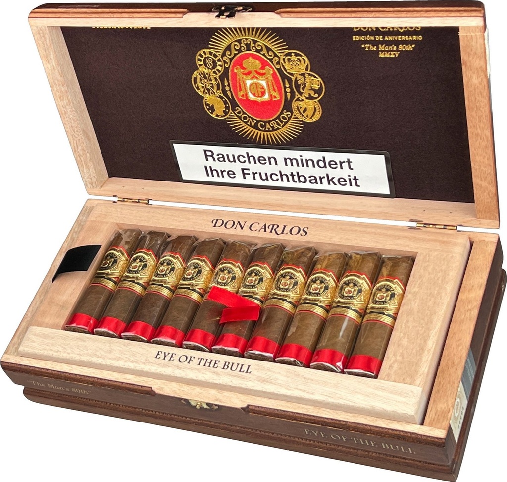 Arturo Fuente Don Carlos Eye Of The Bull -  Box of 20