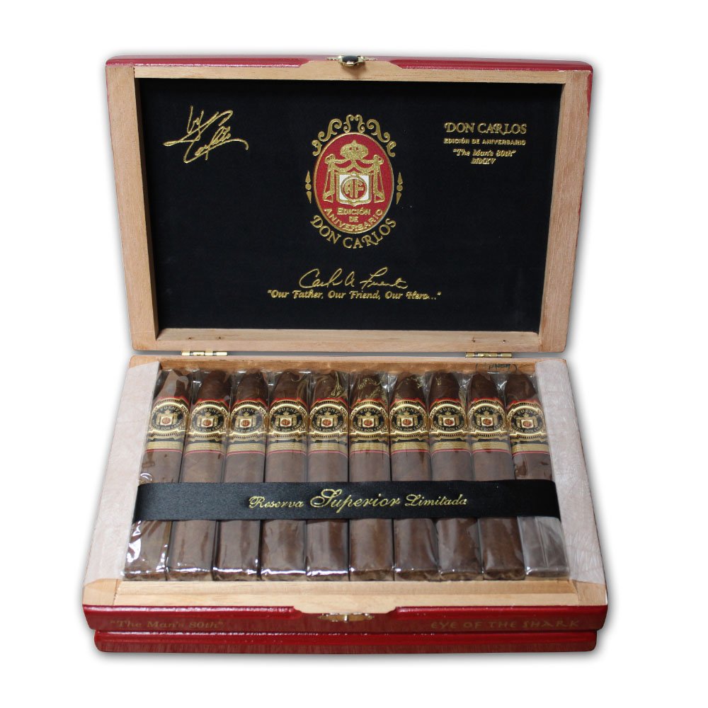 Arturo Fuente Don Carlos The Mans 80th Eye Of The Shark - Box of 20