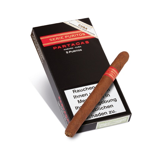 Partagas Serie Puritos Cigarillos - Pack of 5
