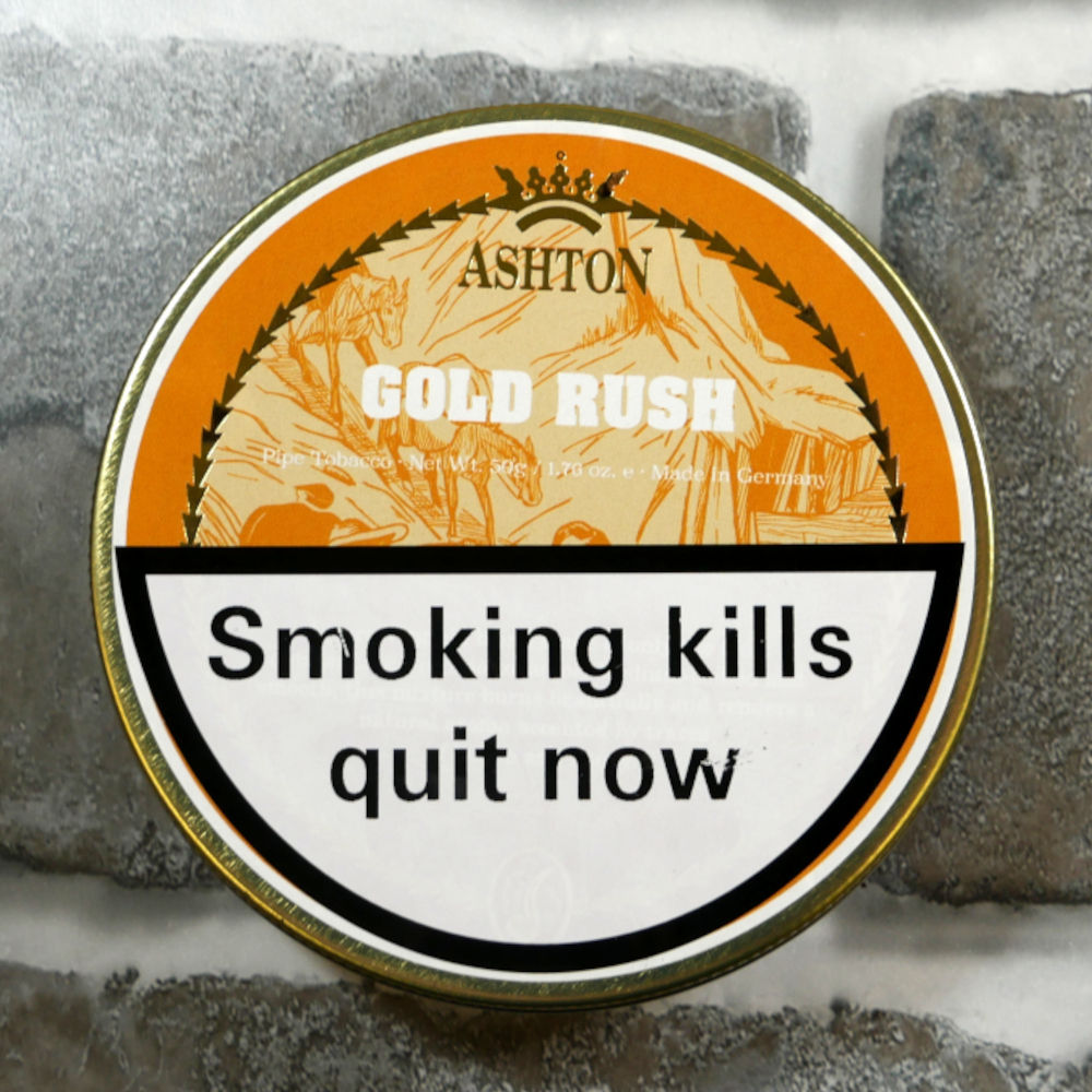 Pipe Tobacco - Ashton Gold Rush - Tin of 50g