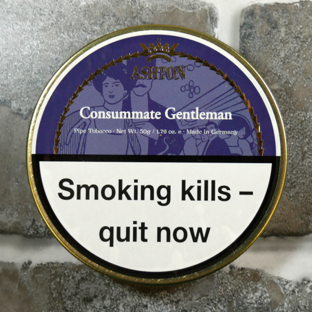Pipe Tobacco - Ashton Consummate Gentleman - Tin of 50g