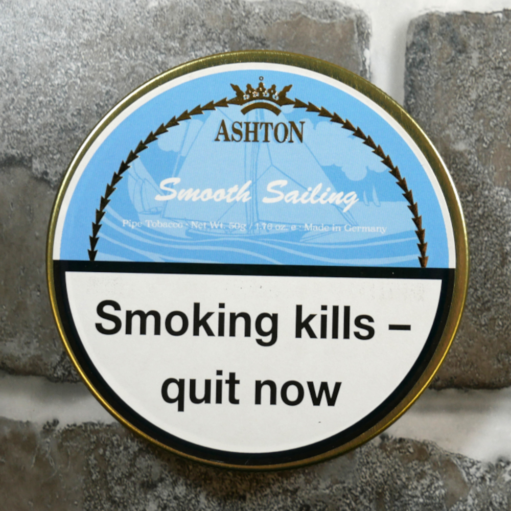Pipe Tobacco - Ashton Smooth Sailing - Tin of 50g