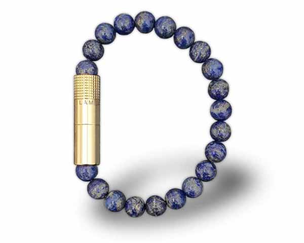 Cigar Cutter - Les Fines Lames Bracelet Solo Brass Serpentine Medium - BP1023M