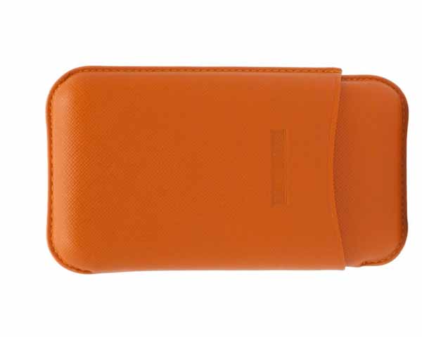 Cigar Case - Martin Wess 591 Dante Orange 3 Robustos - 14295