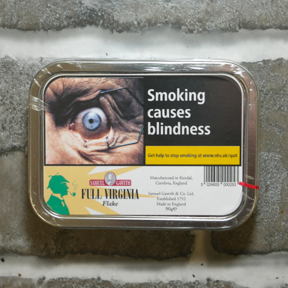 Pipe Tobacco - Samuel Gawith Full Virginia Flake - Tin of 50g