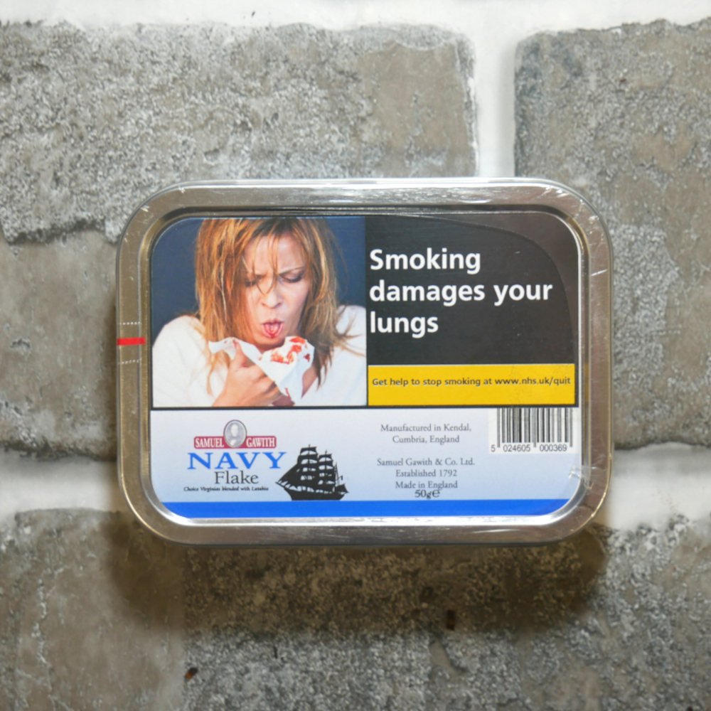 Pipe Tobacco - Samuel Gawith Navy Flake - Tin of 50g