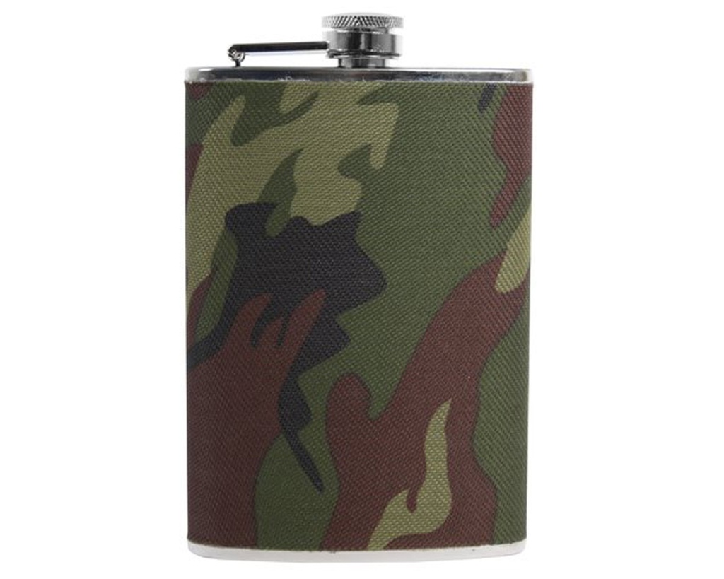Hip Flask - Camouflage 8oz - 22291