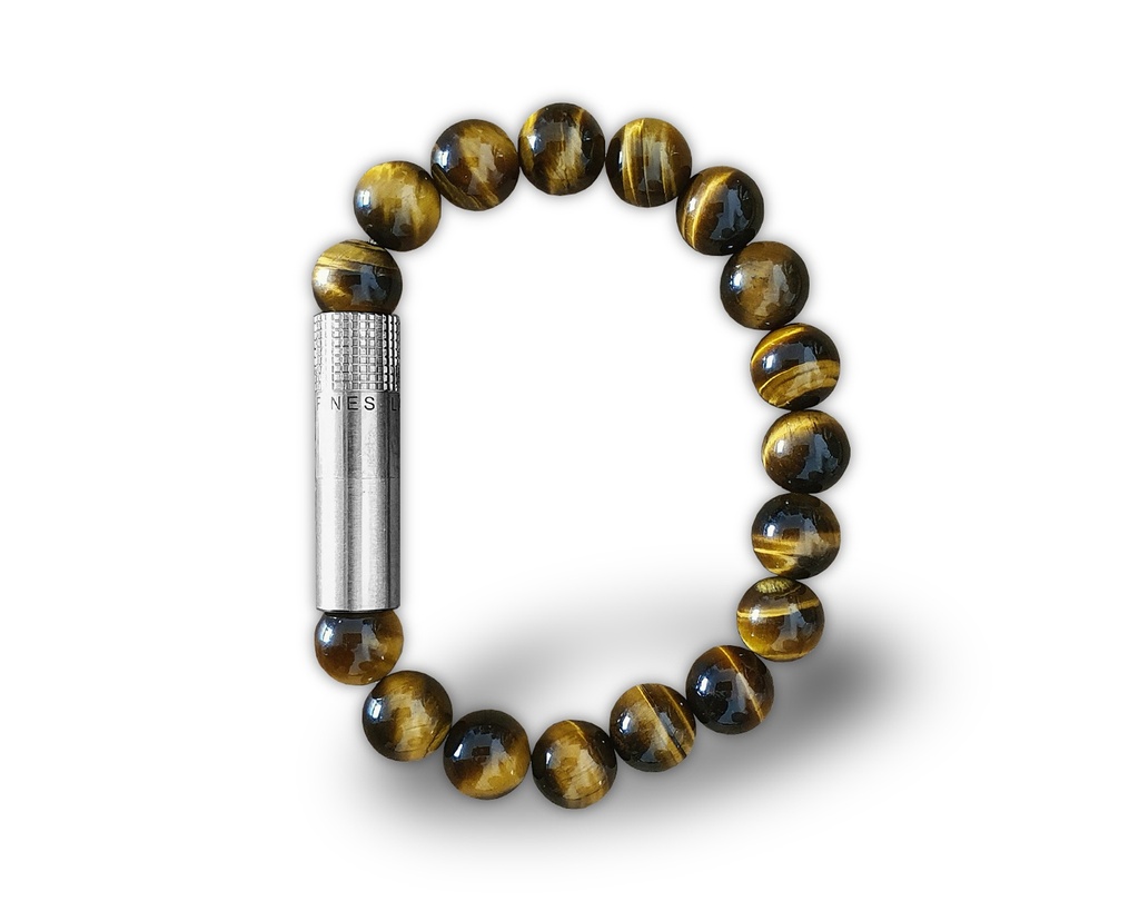 Cigar Cutter - Les Fines Lames Bracelet Solo Brass Tiger Small - BL1021S