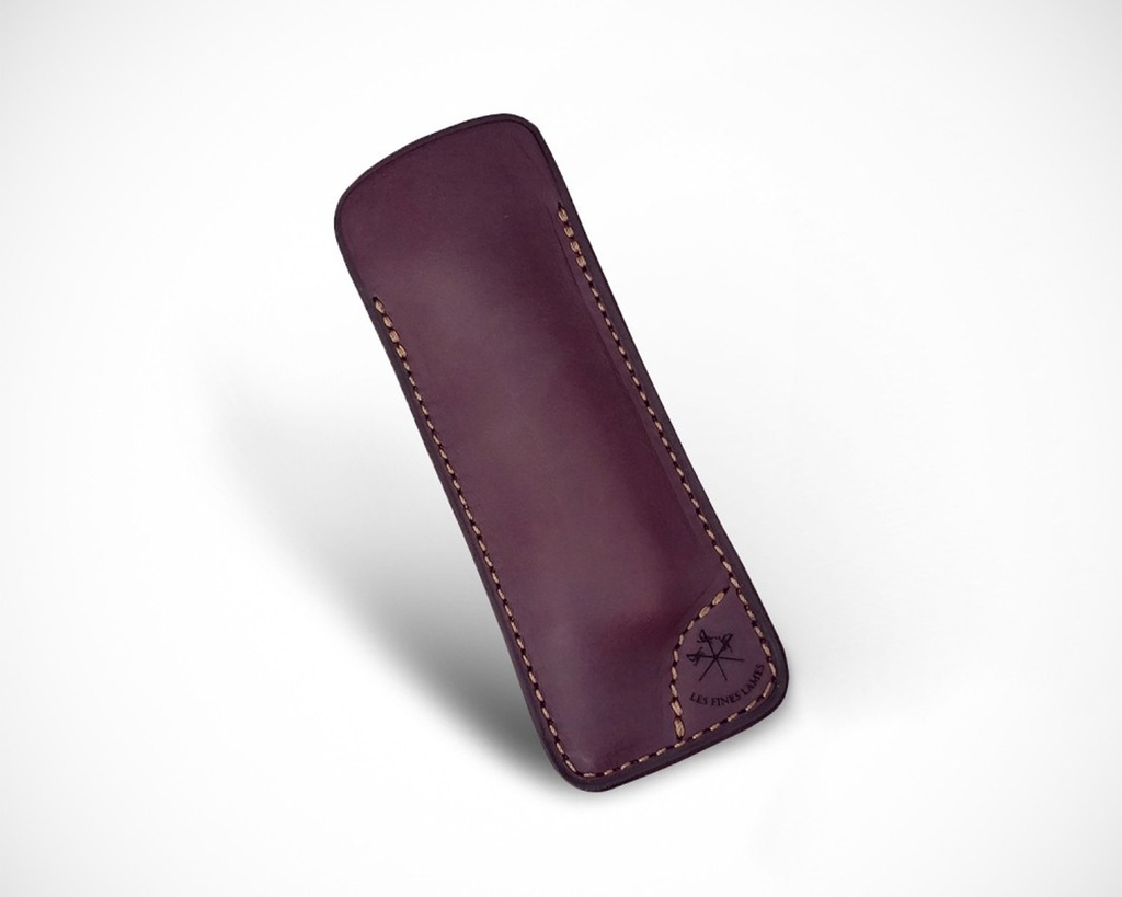 Cigar Cutter Case - Les Fines Lames Sheath Le Petit Burgundy - SH0208003