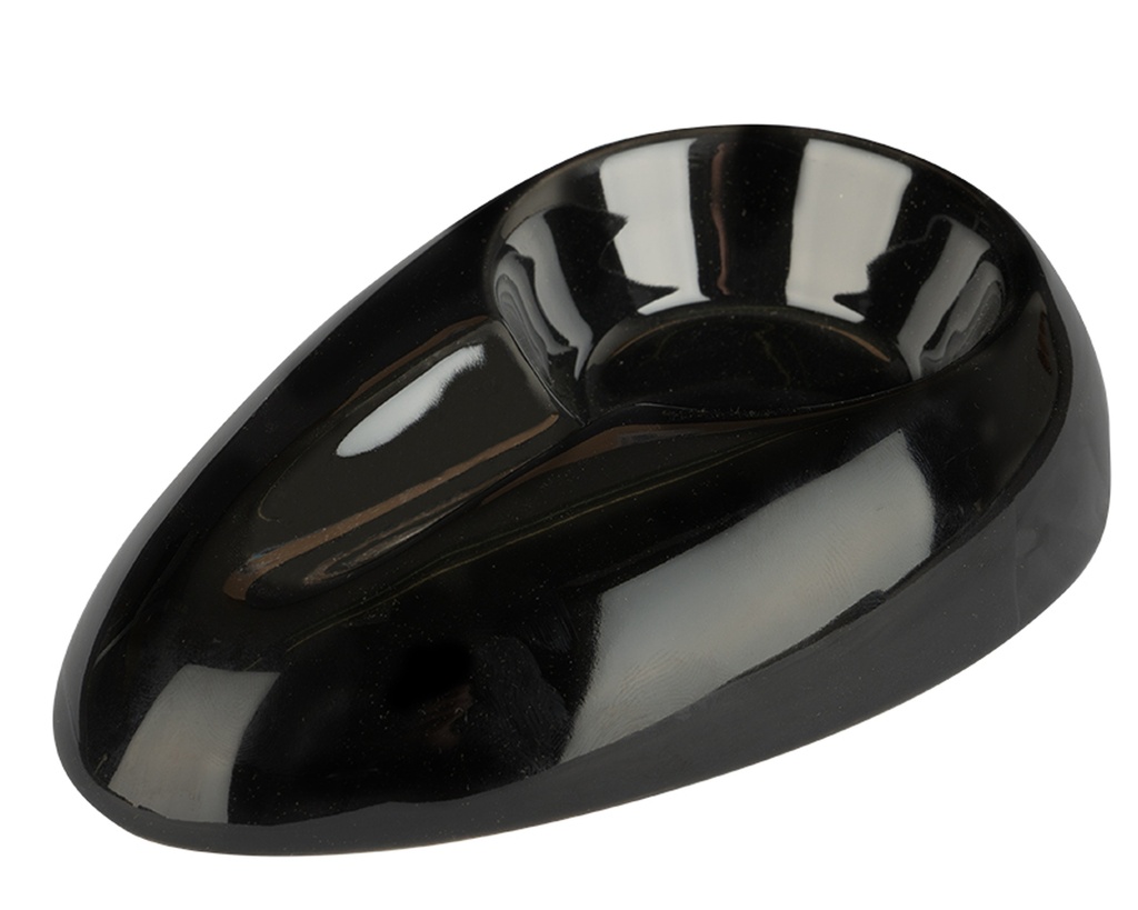 Ashtray - Formula Ceramic Black 1 Cigar - 49353A