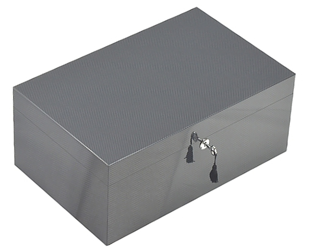 Humidor - Lubinski Carbon 100 Cigars - Q44499