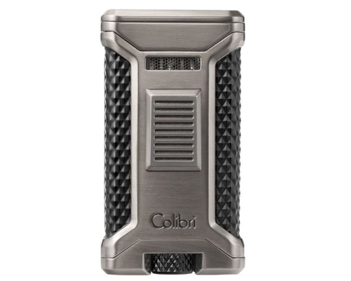 Lighter - Colibri Ascari III + Puncher Gunmetal - LI250T2