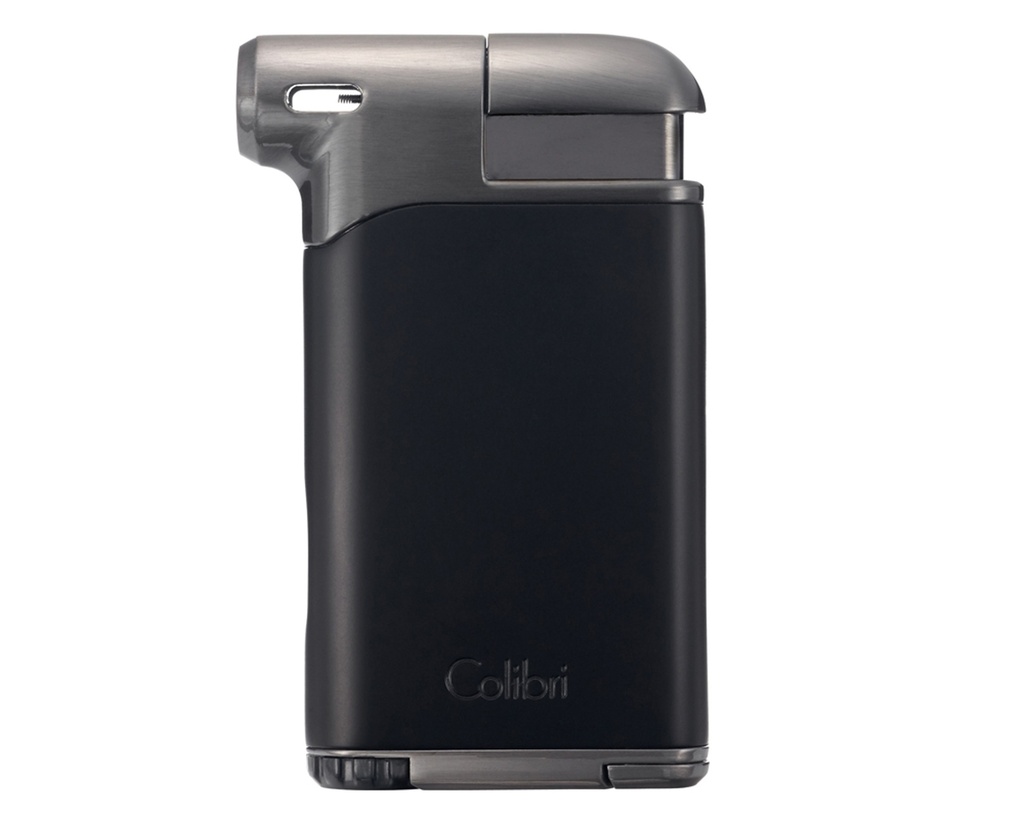 Pipe Lighter - Colibri Pacific Black/Gunmetal 1 Soft Flame - LI400C7