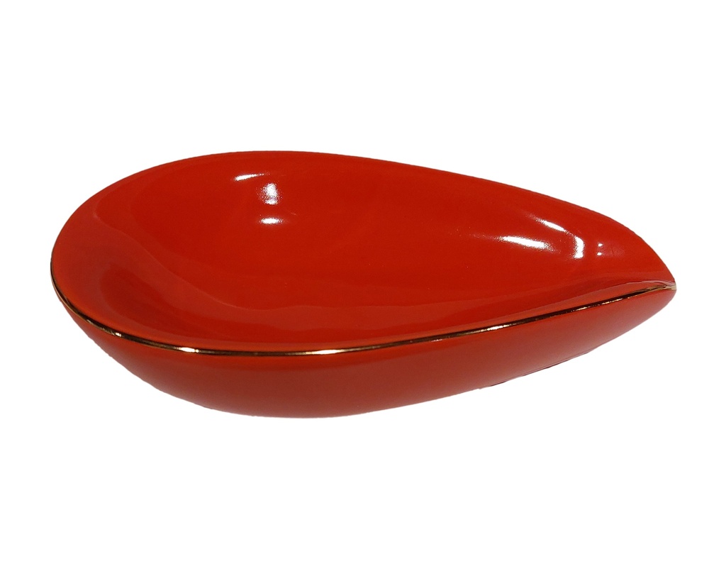 Ashtray - Chacom Ceramic Red 1 Cigar - CC503