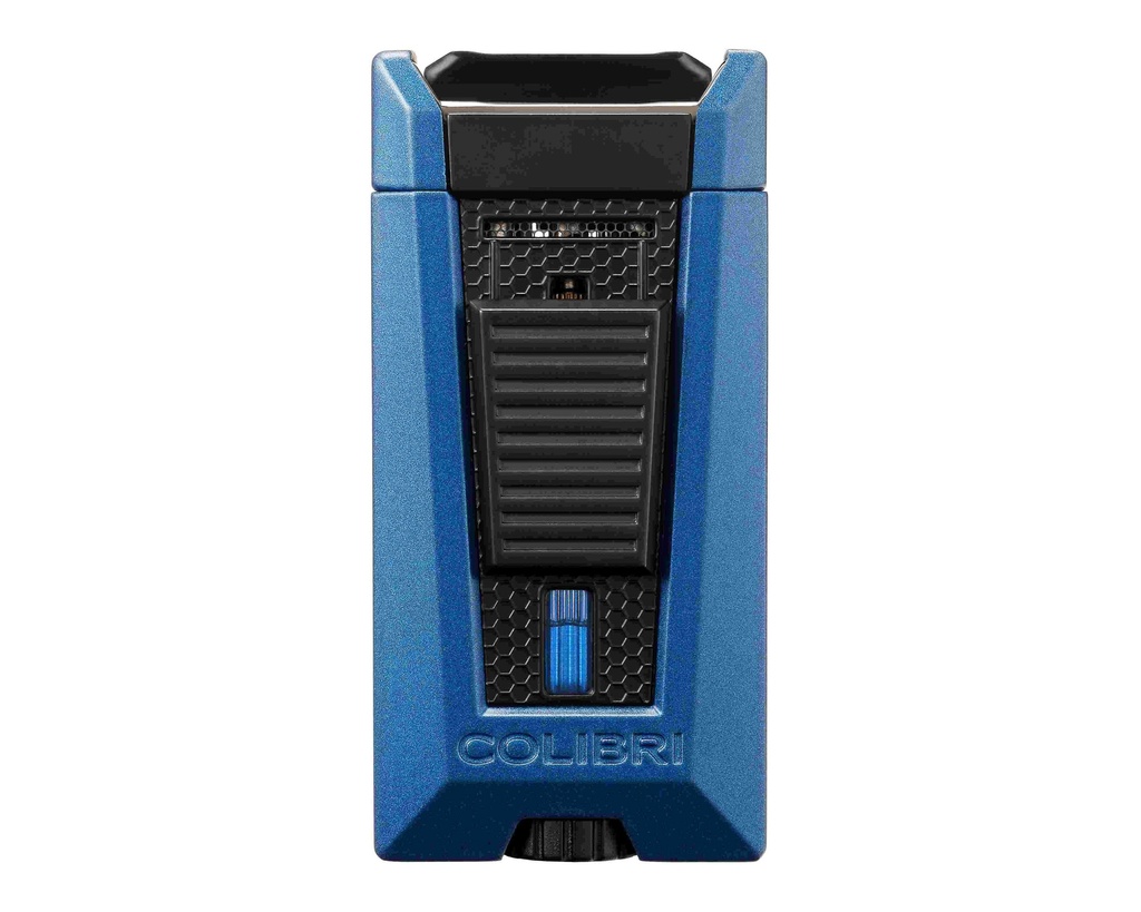 Lighter - Colibri Stealth Blue 3 Jet Flame - LI900T23