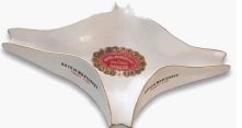 Ashtray - Hoyo de Monterrey Porcelain 4 Cigars - AP0355