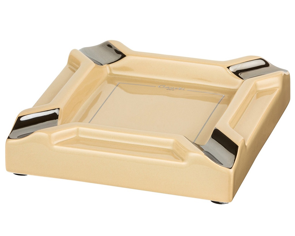 Cigar Ashtray - Caseti Paris Grey 4 Cigars - 424321