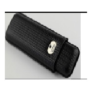 Cigar Case - Cohiba Adjustable Black 2 Cigars - AP0236