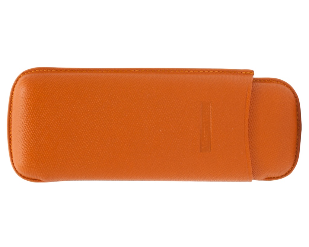 Cigar Case - Martin Wess 571 Dante Orange 2 Gigantes - 14298