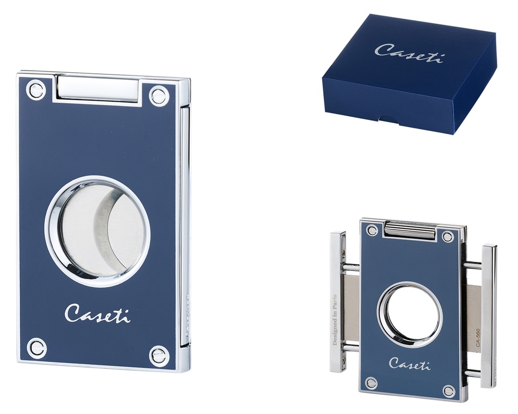 Cigar Cutter - Caseti Paris Grey/Blue - CA56010