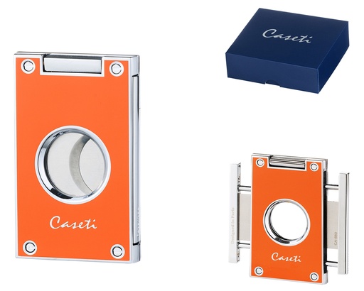 Cigar Cutter - Caseti Paris Orange - CA5606