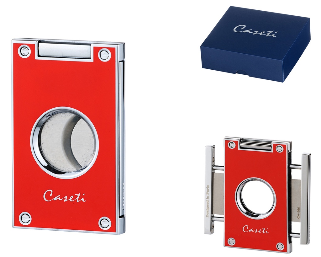 Cigar Cutter - Caseti Paris Red - CA5605