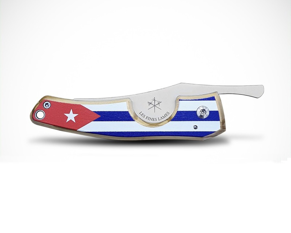 Cigar Cutter - Les Fines Lames Le Petit Cuban Flag Light - CC0201085
