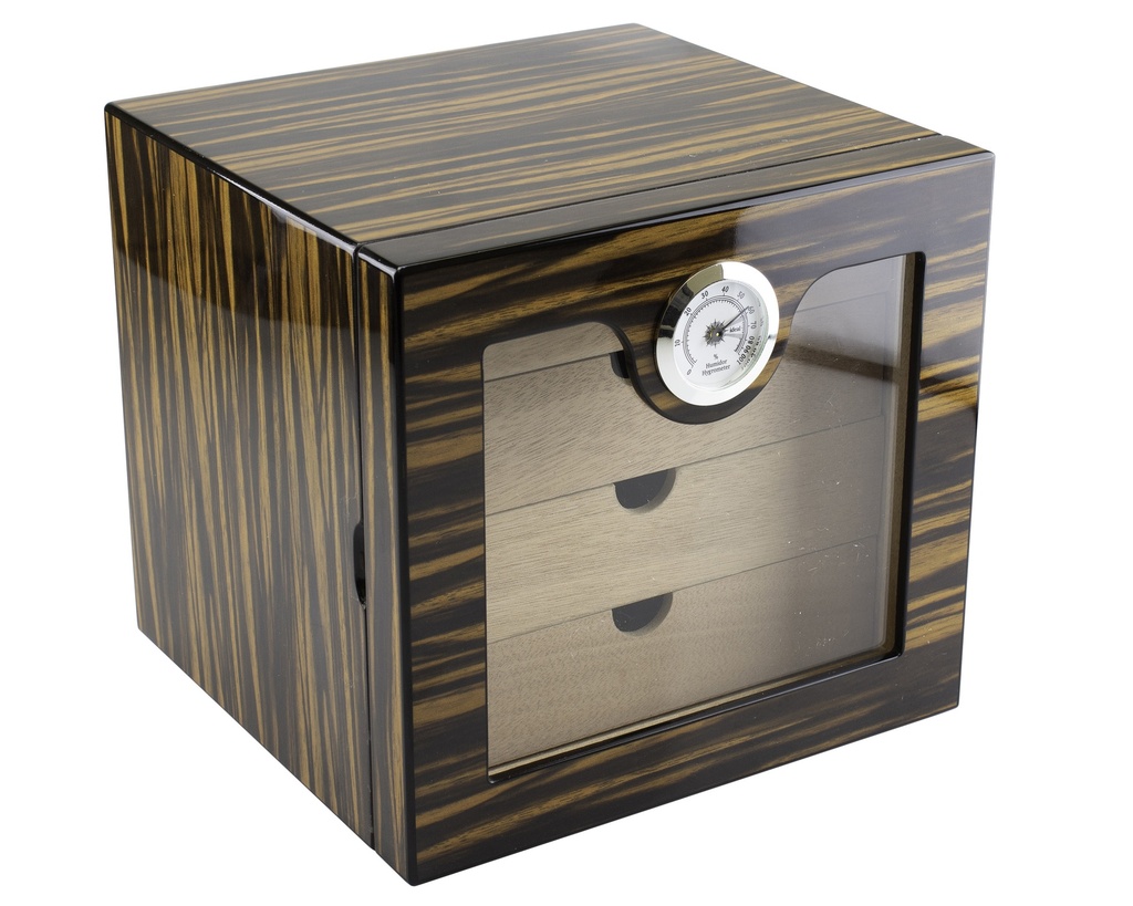 Humidor - Cabinet Makassar 4 Drawers 80 Cigars - 29201