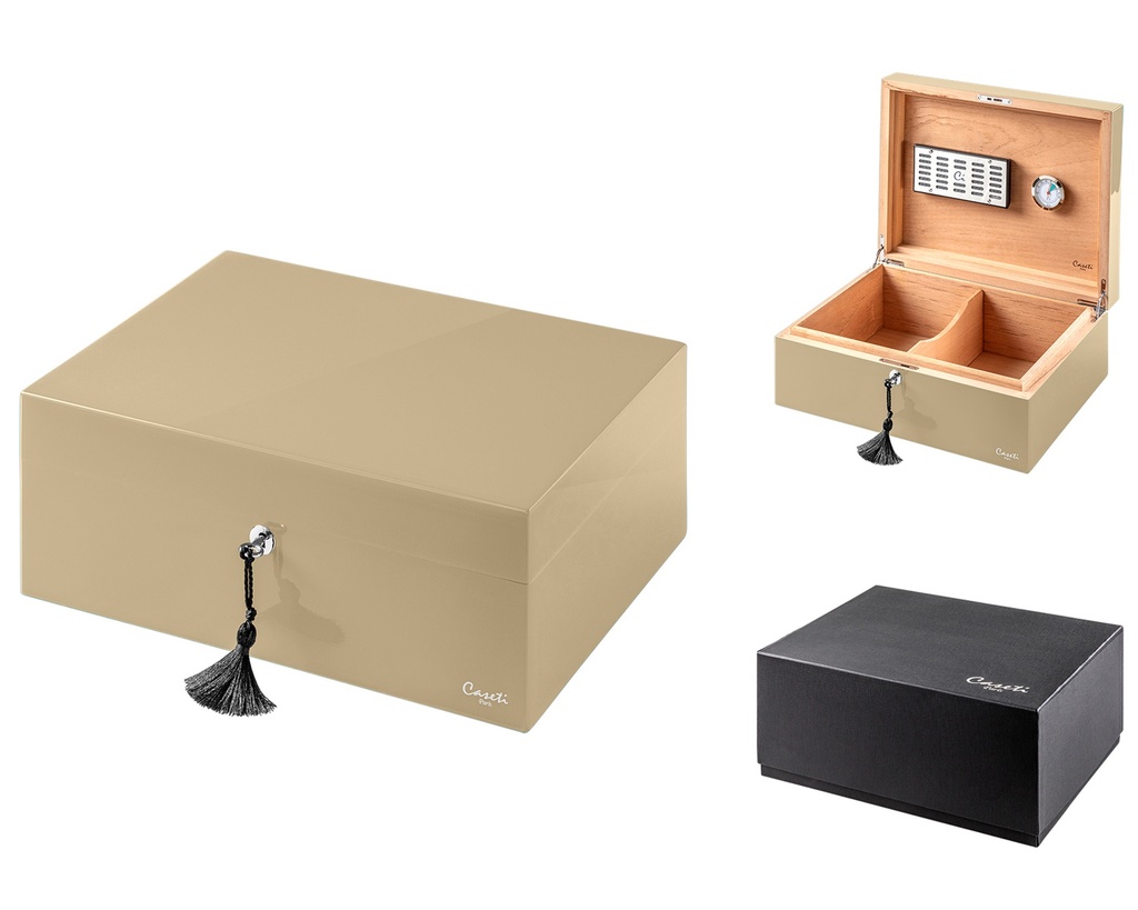 Humidor - Caseti Paris Grey 80 - 120 Cigars - 288007
