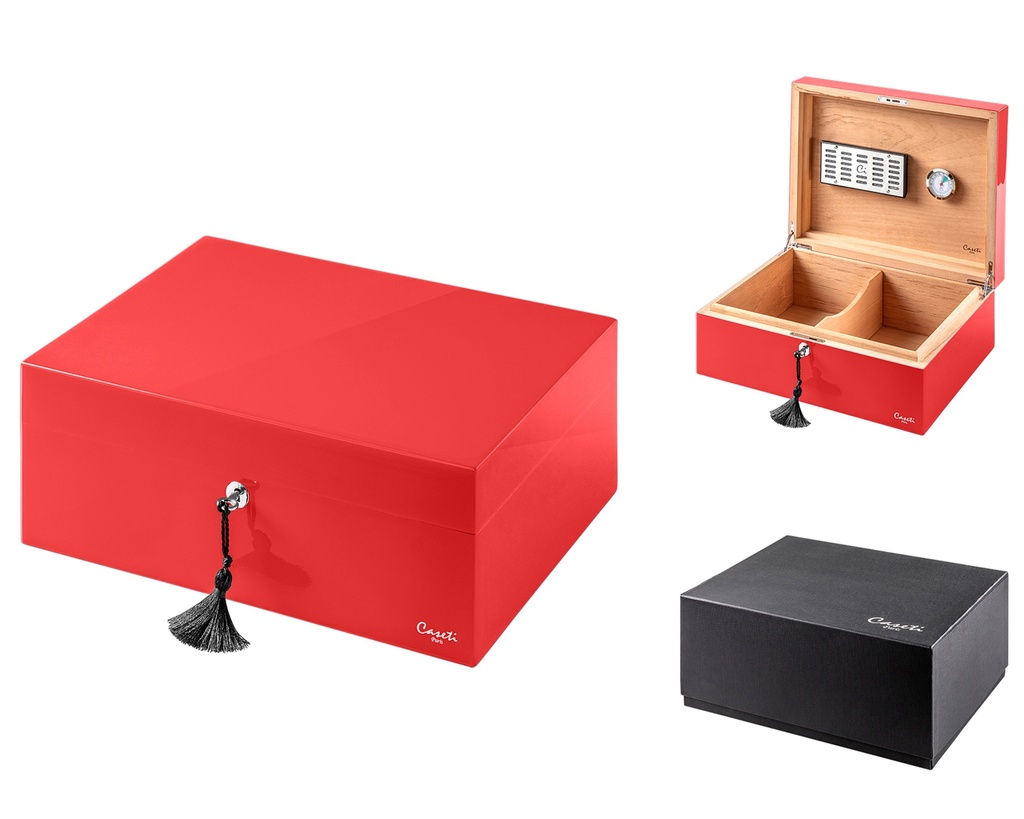 Humidor - Caseti Paris Red 80 - 120 Cigars - 288000