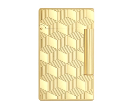 Lighter - S.T. Dupont Initial Cube Gold - 020841