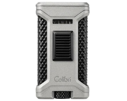 Lighter - Colibri Ascari III + Puncher Charcoal - LI250T3
