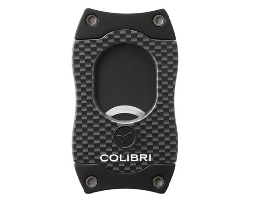 Cigar Cutter - Colibri S-Cut Carbon Fiber Black - CU500T30