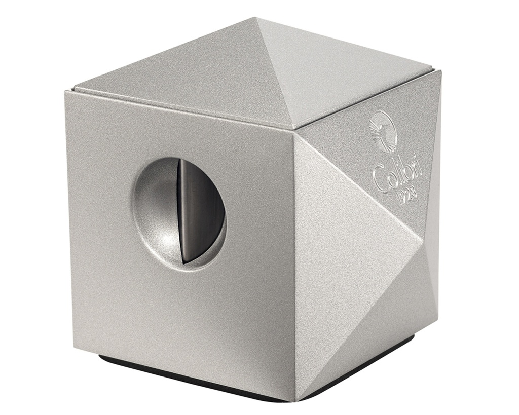 Cigar Cutter - Colibri Quasar Table Cutter Silver - CU700T2