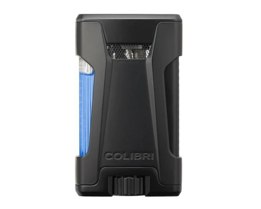 Lighter - Colibri Rebel Black Double Jet - LI650T10
