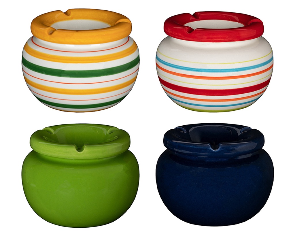 Ashtray - Ceramic Zorr Different Design - 49360