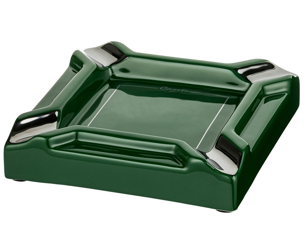 Cigar Ashtray - Caseti Paris Green 4 Cigars - 424326