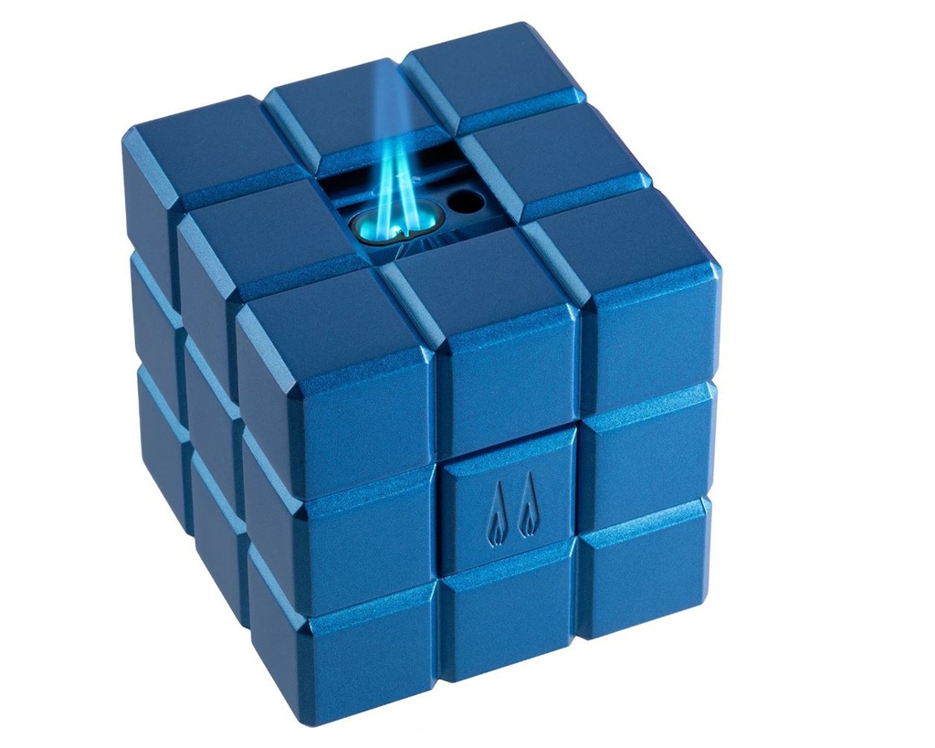 Lighter - Colibri Heritage Cube Table Blue - LI125T4