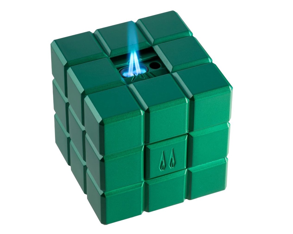 Lighter - Colibri Heritage Cube Table Green - LI125T5