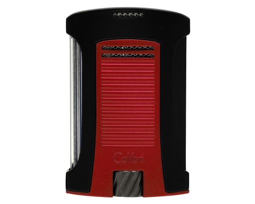 Lighter - Colibri Daytona Black/Red - L1770T12