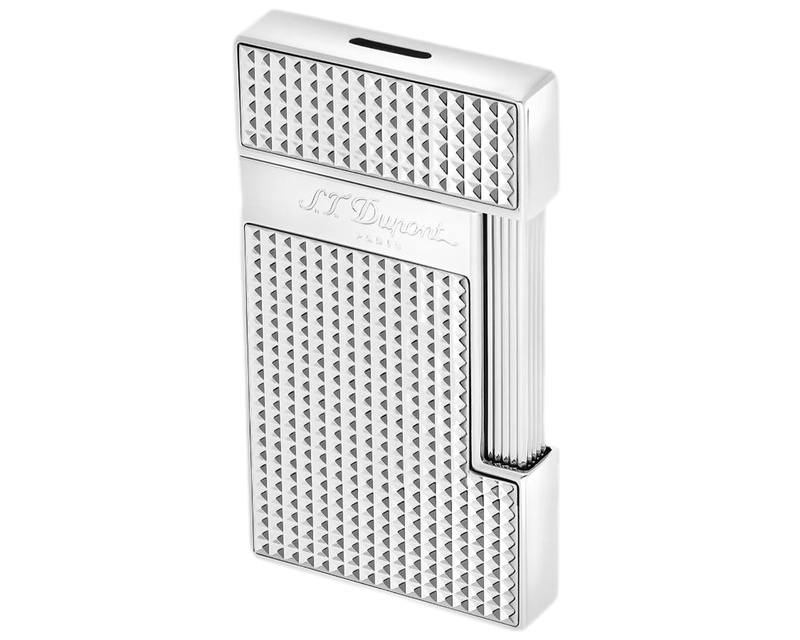 Lighter - S.T. Dupont Slimmy Daimond Head Chrome - 028120