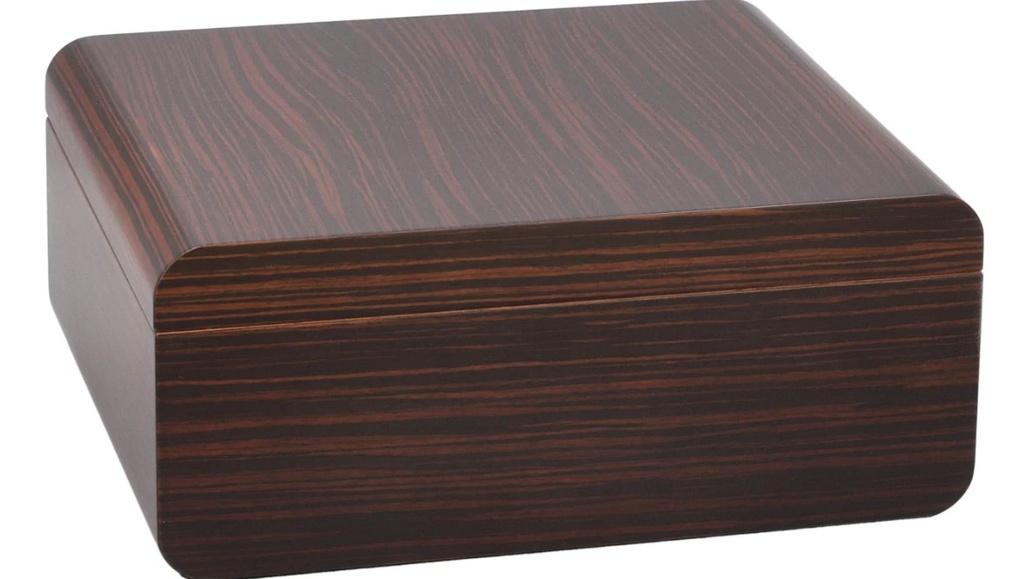 Humidor - Adorini Novara Deluxe Ebony 75 Cigars - 4510