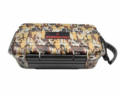 Humidor - Firebird Travel Camouflage Green 10 Cigars - UCF365002