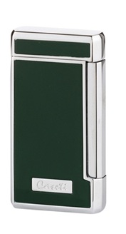 Lighter - Caseti Paris Double Jet Green- CA4378
