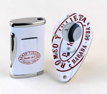 Lighter & Cutter Set - Romeo y Julieta - AP1010